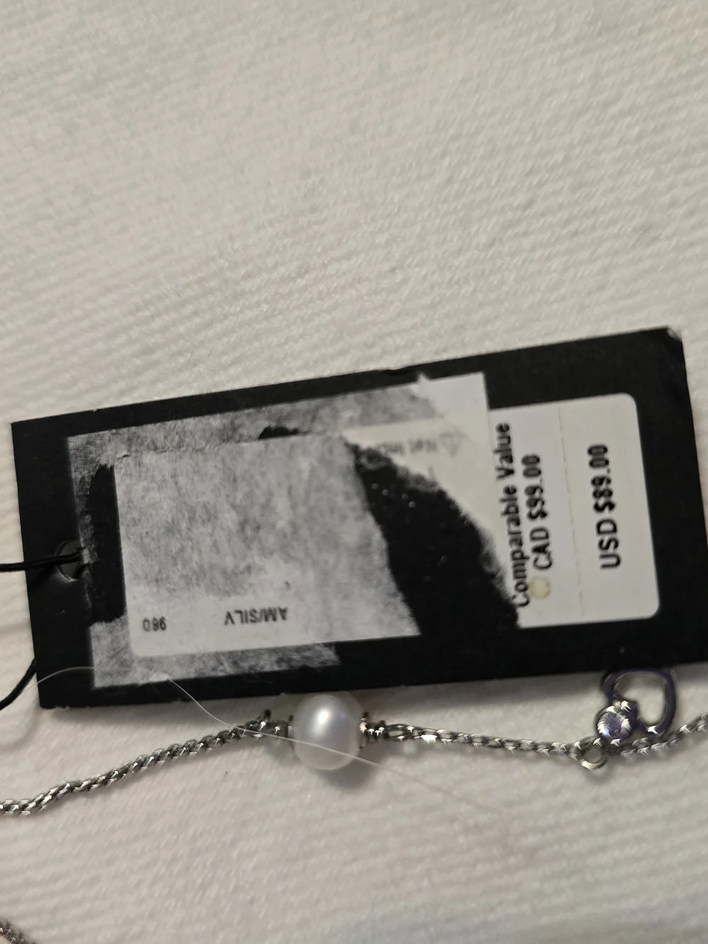 kate spade Silver Pearl & Heart Bracelet